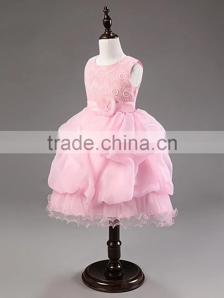 Flower baby girl wedding dress japanese hot girl dress