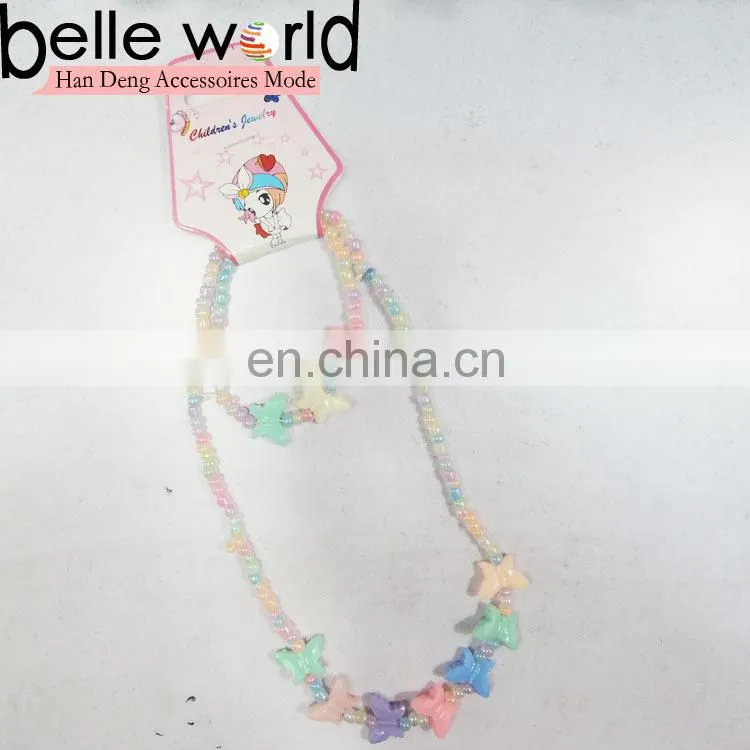 DIY cheap chunky acrylic bubblegum beads necklace