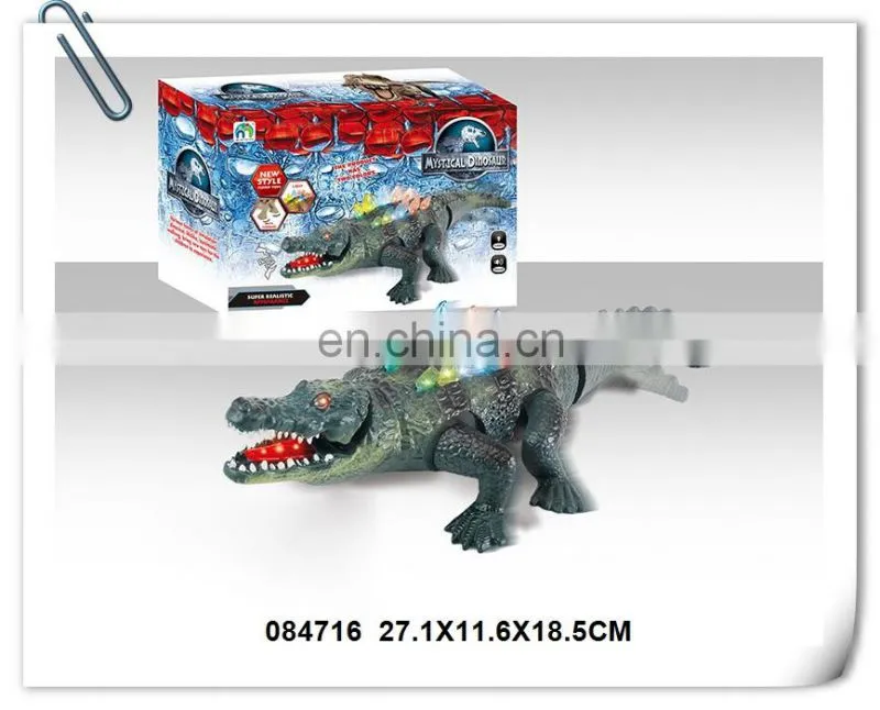 Wholesale B/O Dinosaur Toys with Light and Sound animal set gift for kids