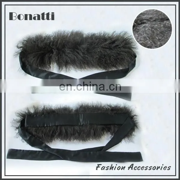 Fashion style rex rabbit fur collar