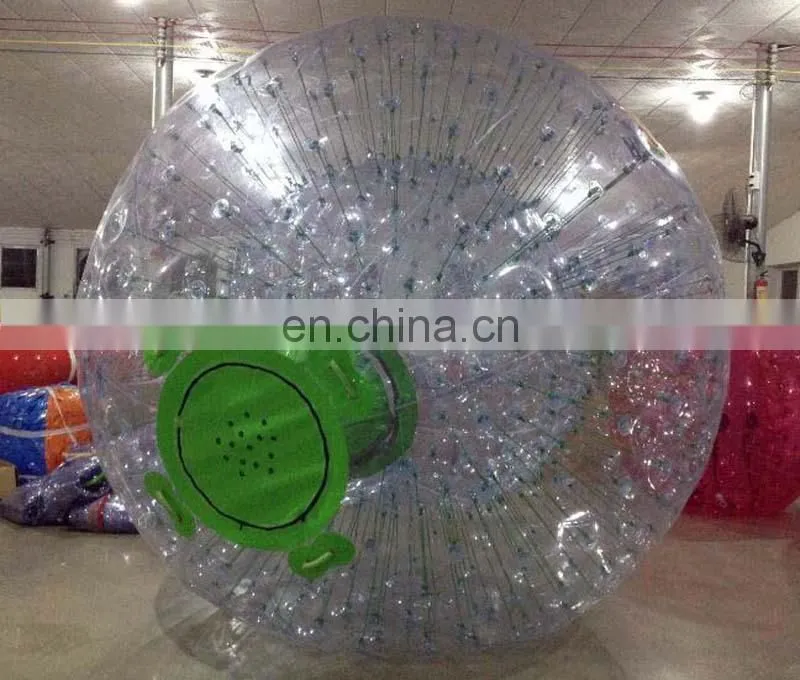 Factory price custom inflatable clear body zorb ball