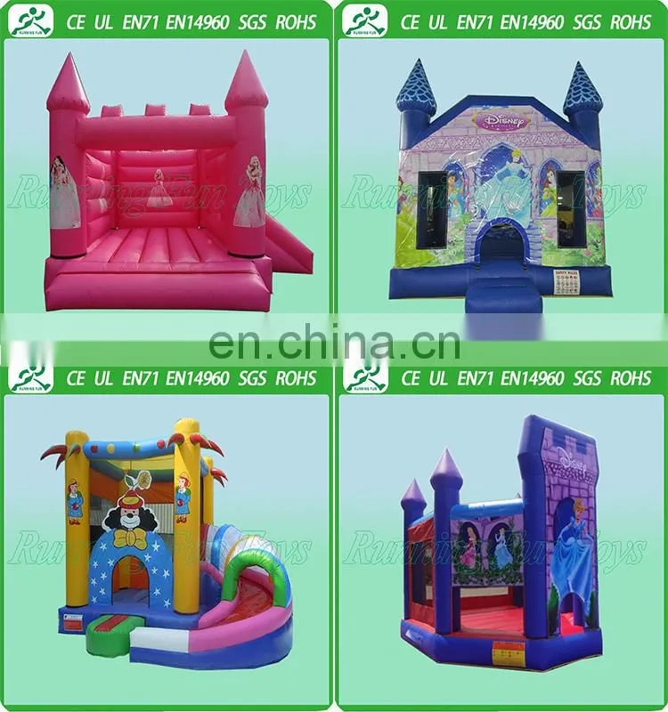 Factory price commercial inflatable bouncy castle, use bounce houses for sale