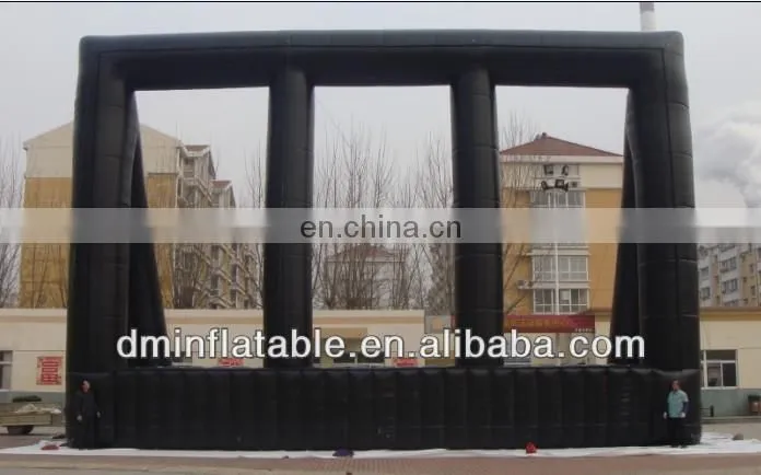 Floating inflatable billboard advertisement