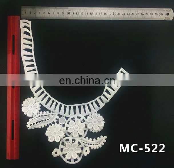 Embroidery Chemical Flower Neck Lace Collar
