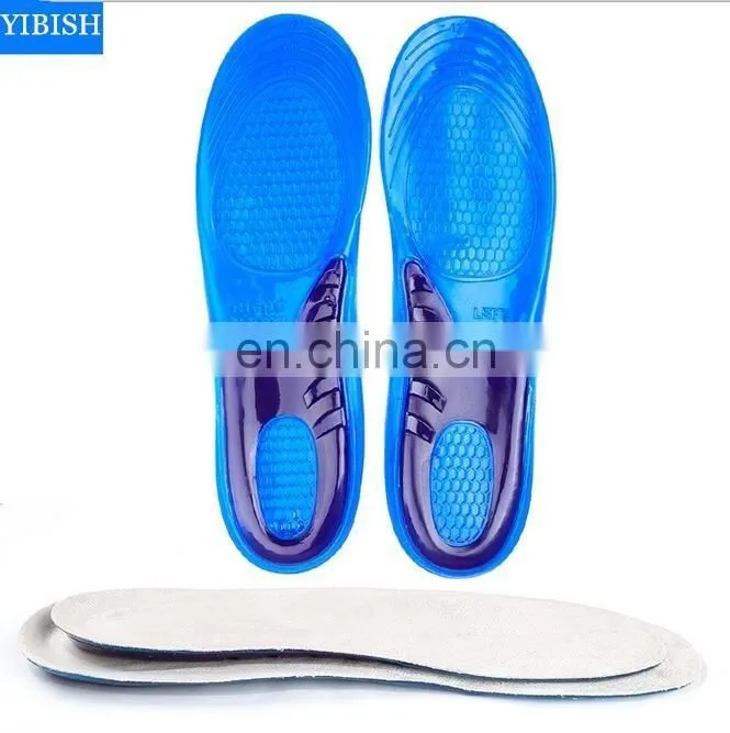 Sports Massaging Silicone Gel Insoles Arch Support Orthopedic Plantar Fasciitis Running Insole For shoes #YD0001