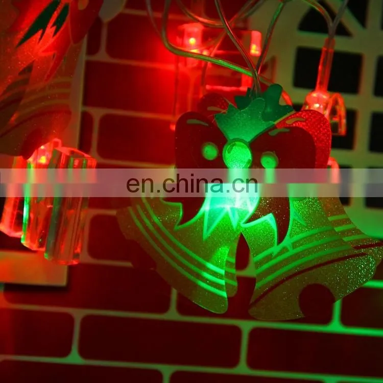 4m 20 LEDs Life Waterproof RGB Modeling String Lights Christmas Snowman Without End Joint and Controller, AC 110V-220V