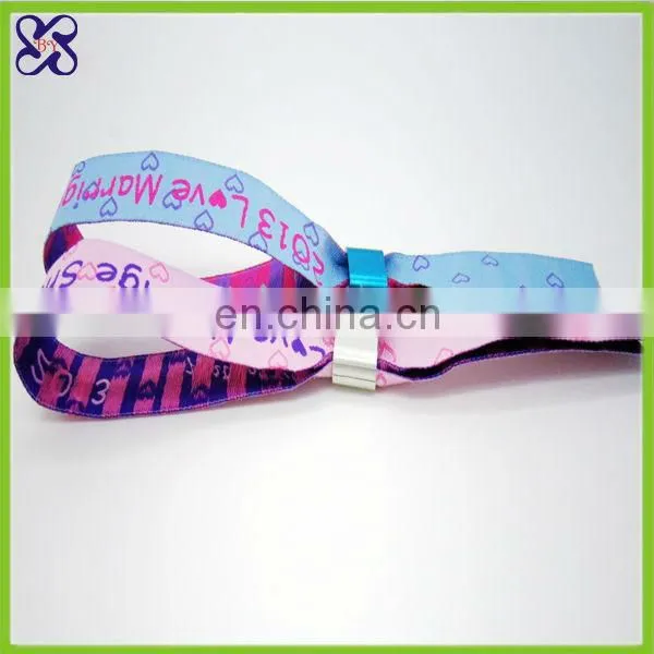 festival wristband / sport wristband with your own logo