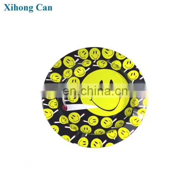 on sale wholesale custom printed cigar tin ashtray
