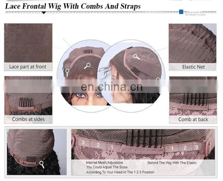 New products human hair lace front wig, Curly body wave wigs human hair extensions