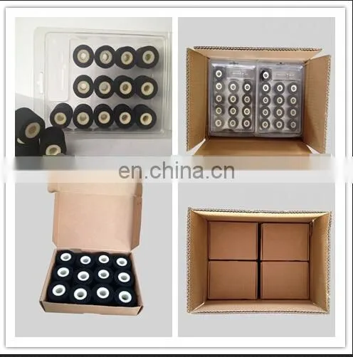 xinxiang 2017 red black yellow copper color White Wax Resin TTR Thermal Transfer wax/resin Ribbon