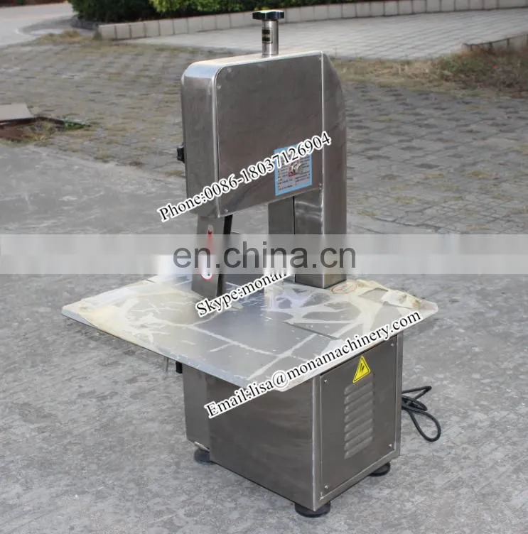 Electric knife for bone cutting / band saw frozen fish cutting machine