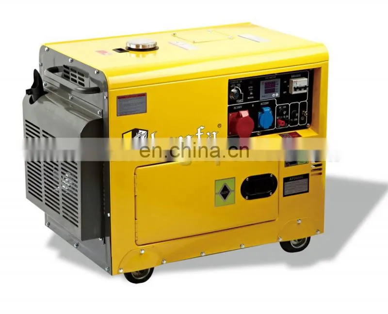 Factory direct sale 4.5kva air-Cooled Silent Diesel Generator with CE SONCAP