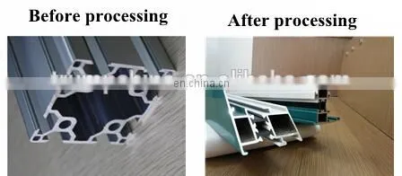China double-head Cutting Machine/double head mitre saw for cutting aluminum and PVC profile with CE