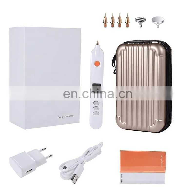 Easy use skin lifting machine tattoo mole removal/ eye wrinkle removal plasma pen for home use