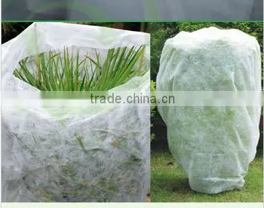 Non woven cover plant protection blanket; plant covers protect trees in winter