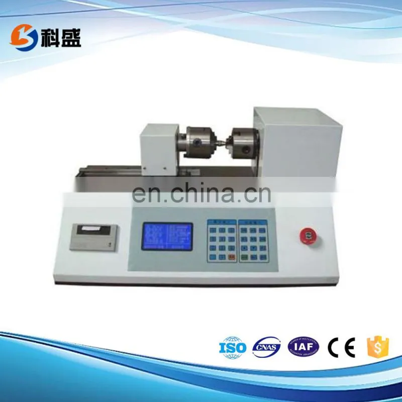 2019 New NJS-50 50 N.m digital display torsion testing machine/torsion tester from China