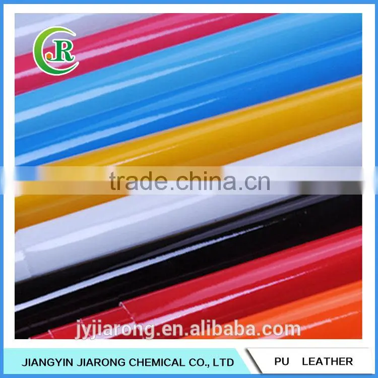 Patent Surface PU Shoe Leather Price Per Meter