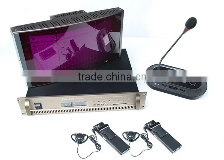 Yarmee best selling simultaneous interpretation equipment digital receiver language translation equipment