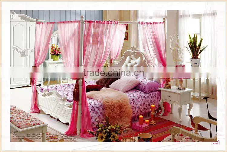 Wholesale Korean white bedroom furniture