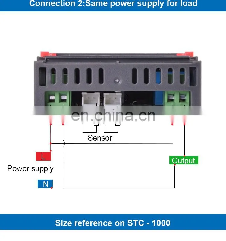 Dual Digital Temperature Controller STC-3018 12V 24V 110-220V Celsius & Fahrenheit Thermoregulator Thermostat Switch