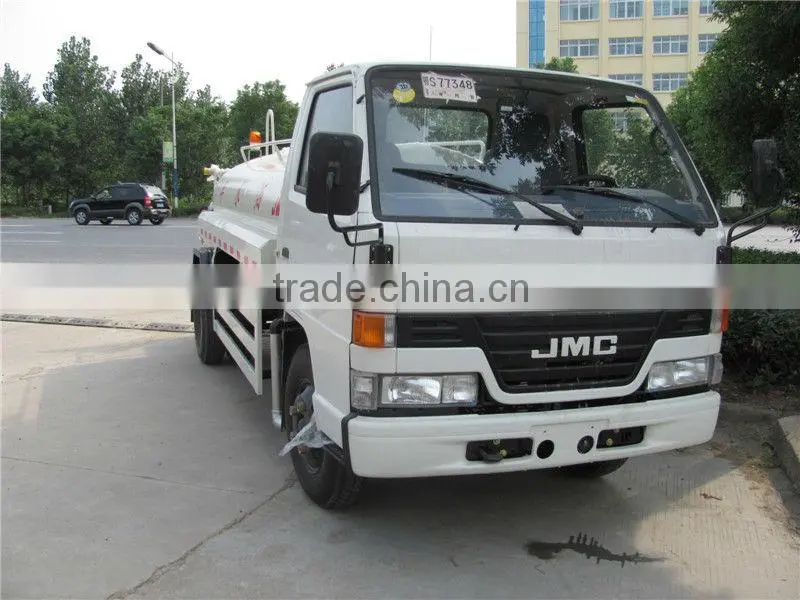 3000 liter small water tank truck