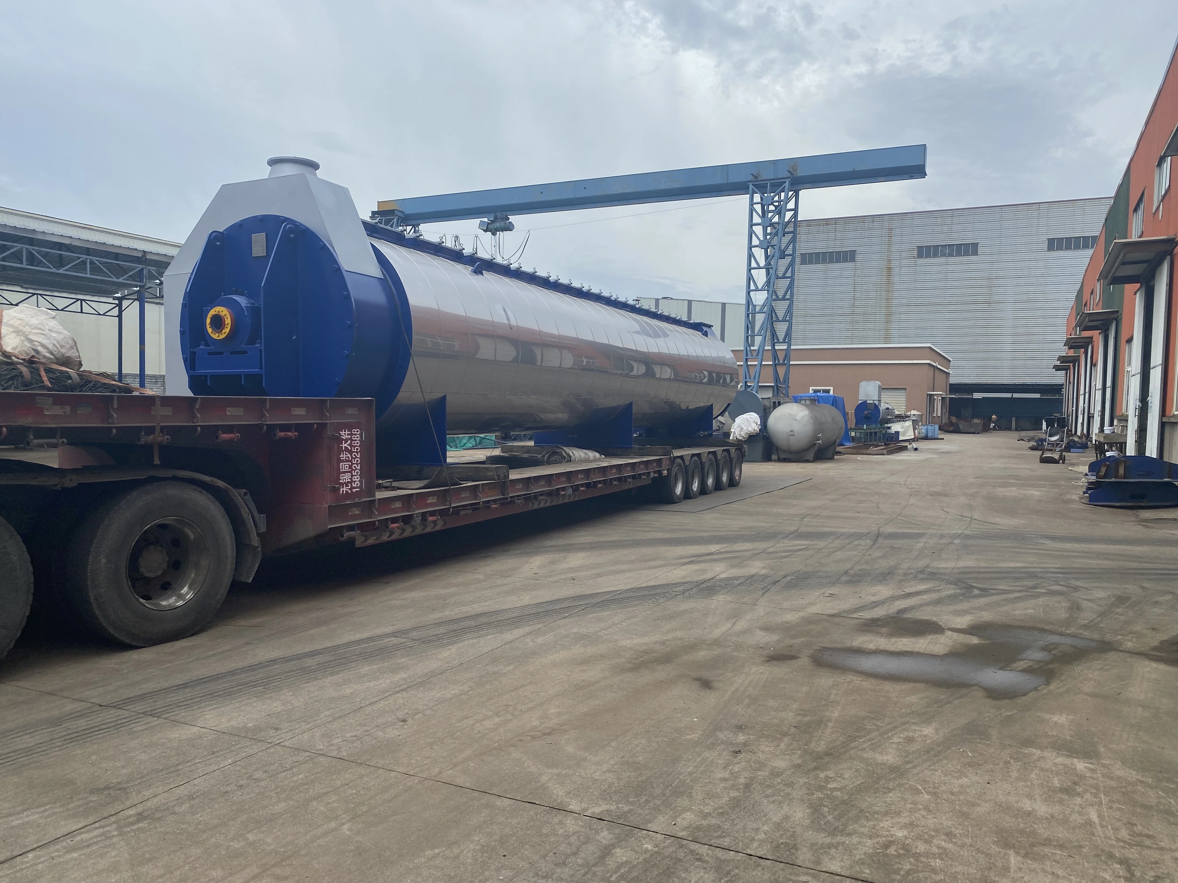 [Xinzhou] First 1200T Continous Fish Cooker Full Automatic Installed in South Africa