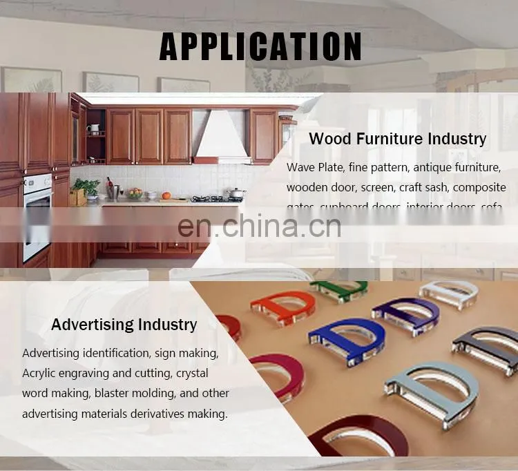 Senke Auto Tool Changing CNC Router Engraving and Cutting Machine with Three Heads