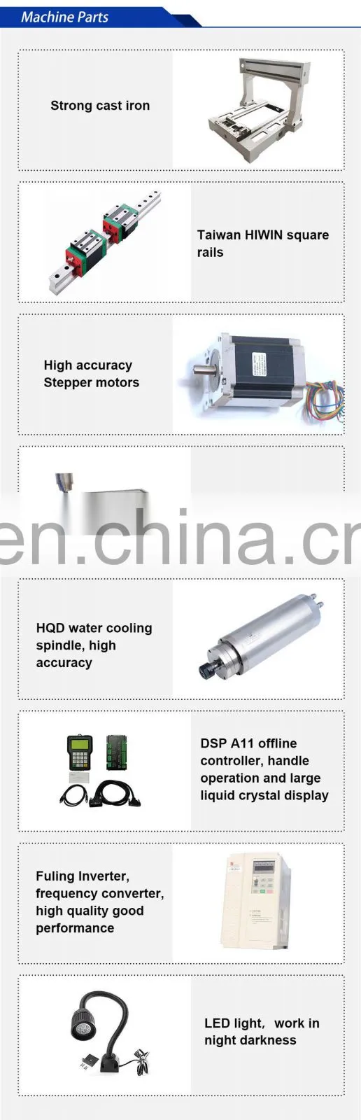 Automatic servo cnc cast iron body small engraving machine for metals