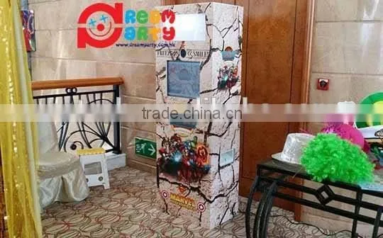 Integrated Photobooth High Quality Design Wedding Photo Kiosk for Rental