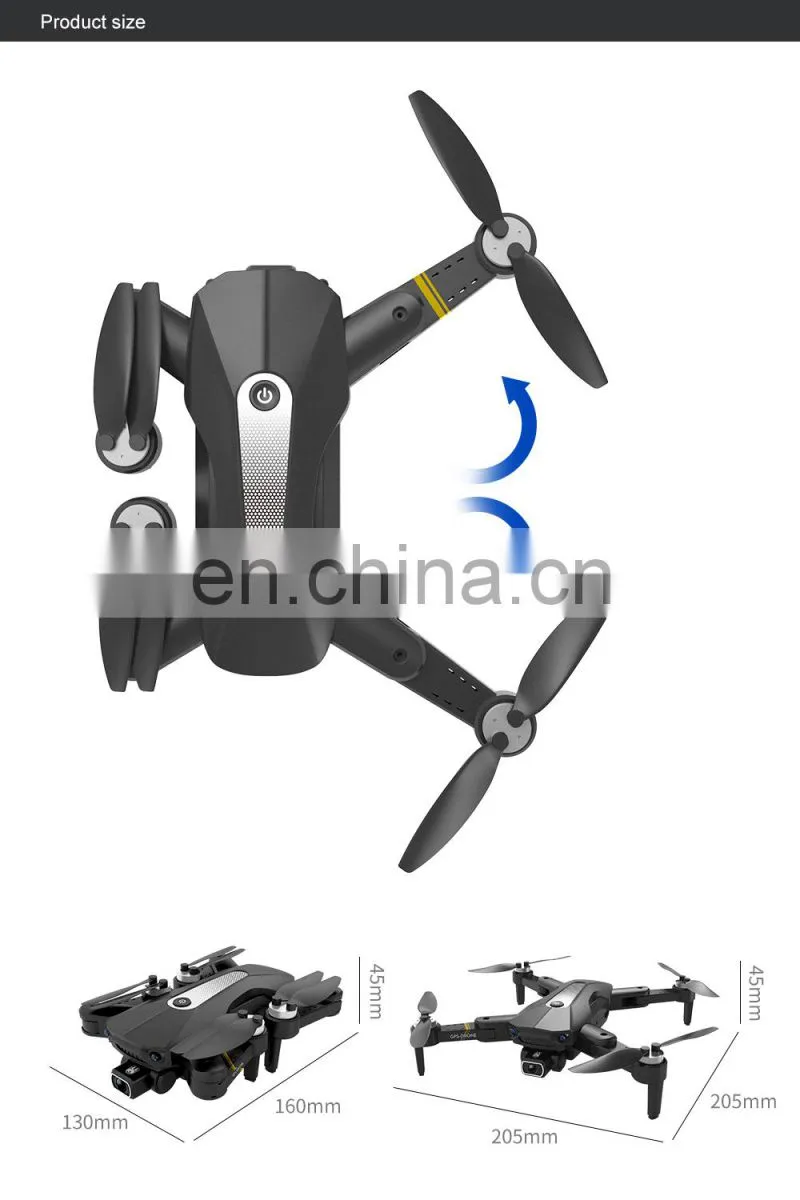 Wholesale K80 Pro Max 360 Degrees Obstacle Avoidance 8K HD Dual Camera 5G WIFI FPV Foldable RC Quadcopter Kid Toy Drones