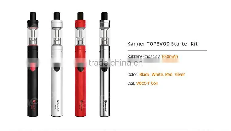 Cloudy Vape Starter Kit Kanger New eVod Series Topevod Kit Genuine Kanger TopeVod