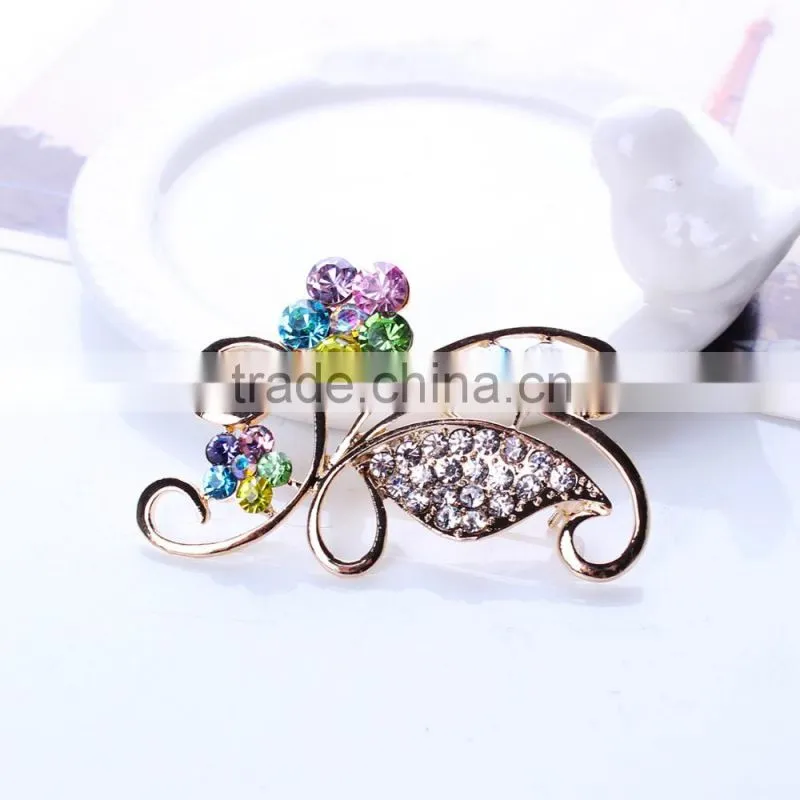 2015 Butterfly Women's Fashion Jewelry Lady Brooch best selling