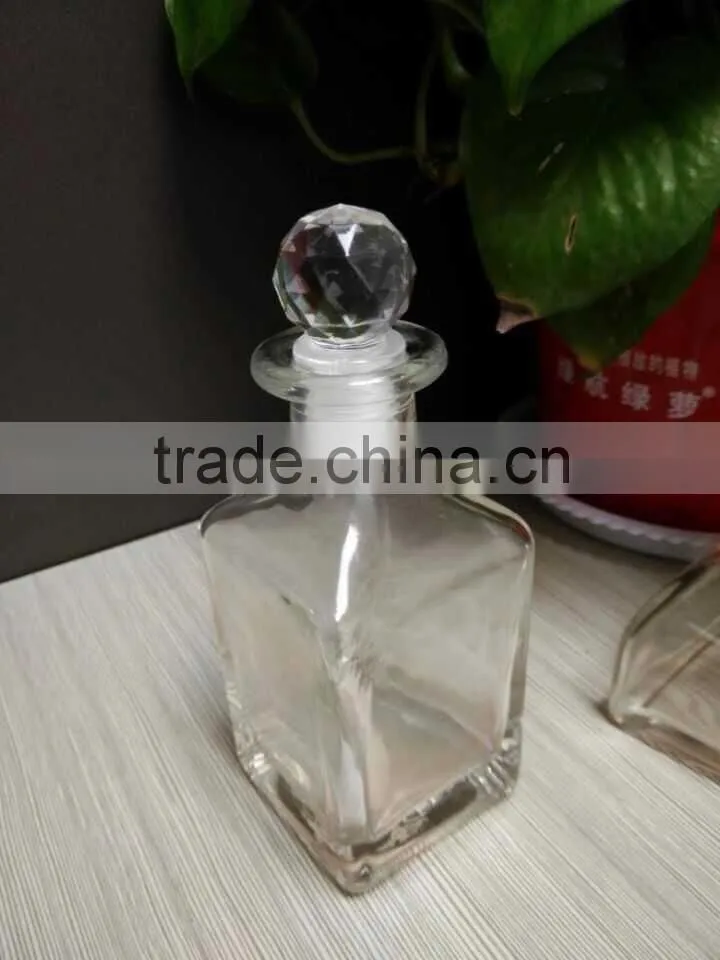 clear glass arome bottle with lid 150ml 50ml