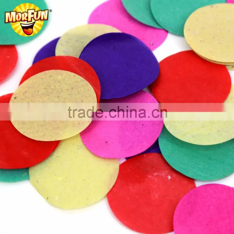 No Flame Handheld Round Paper Confetti Cannons/Confetti Launcher