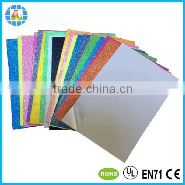 rainbow color adhesive craft foam sheets for kids craft