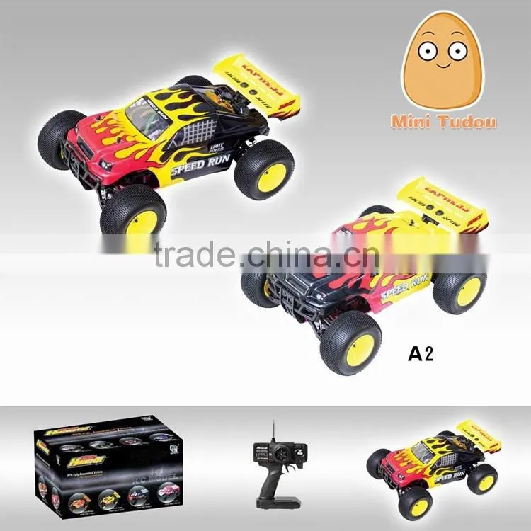 1:10 scale nitro powered car petrol remote control cars gas rc truck 1/10 scale gas powered rc truck