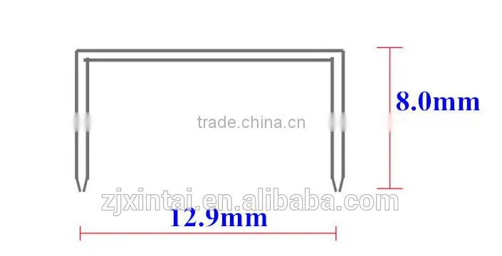 Paper Box Packaging Galvanized 23/8 Office Staples With Best Price