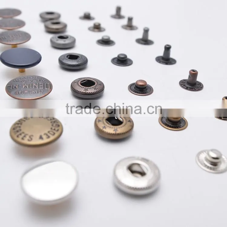 New Product Tape Leather Decorative Snap Button Covers