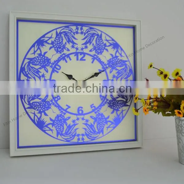 diy acrylic wall clock dials clock