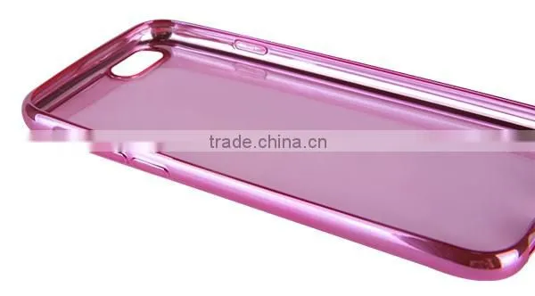 Transparent TPU soft shell case phone for iphone