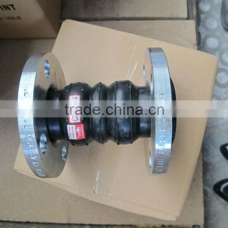 EPDM flange type Double Sphere Flexible Rubber Joint