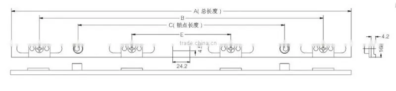 Door lock JW-6088A