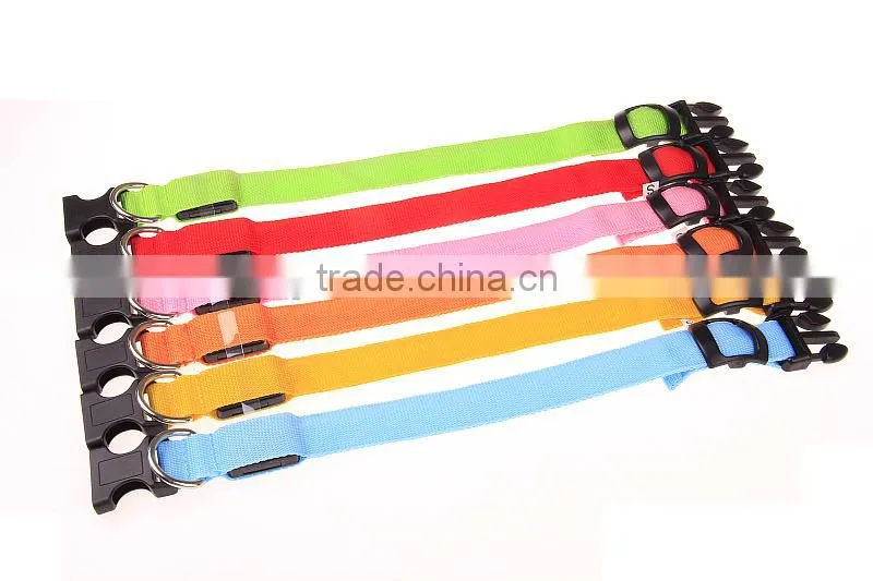 2015 new hot selling . wholesale Dog Products Led Dog collar with Insulation sheet in stock!