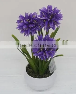 High quality handmade fabric artificial flower bouquet/artificial flower heads/ fresh cut flower