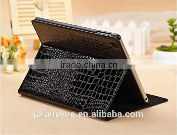 Protective Slim Crocodile Tablets Stand Leather Case for iPad Mini 1/2