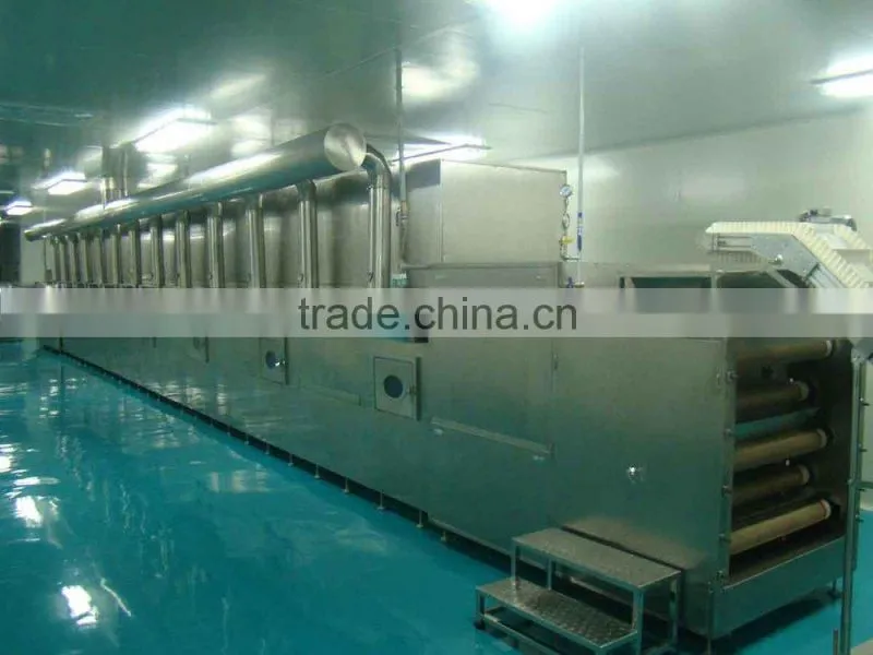 Yellow meal worm drying & sterilizing machine