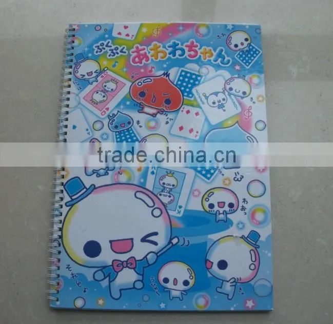 A5 luxury children spiral notebook