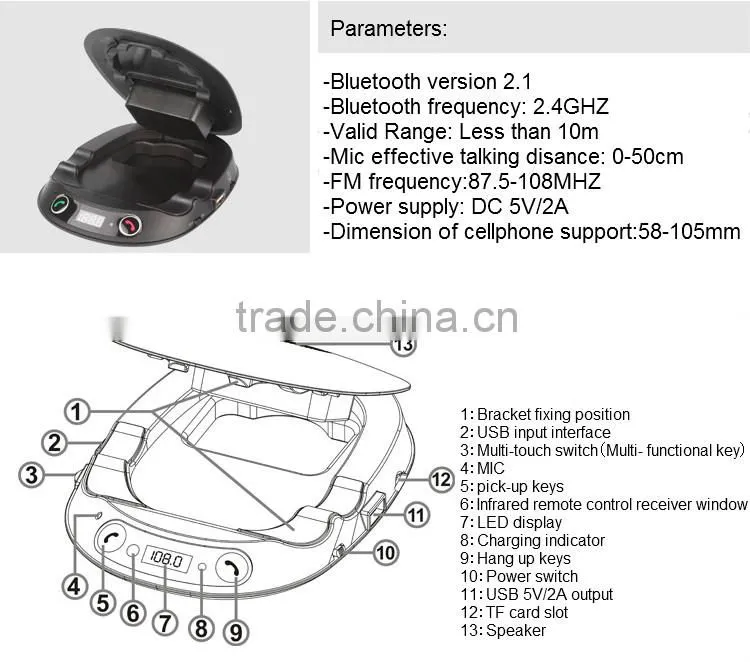 bluetooth audio transmitter for car