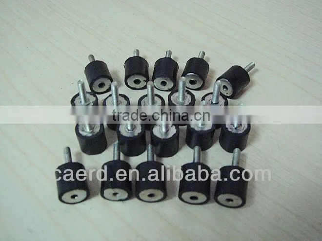 low noise columniform rubber mount