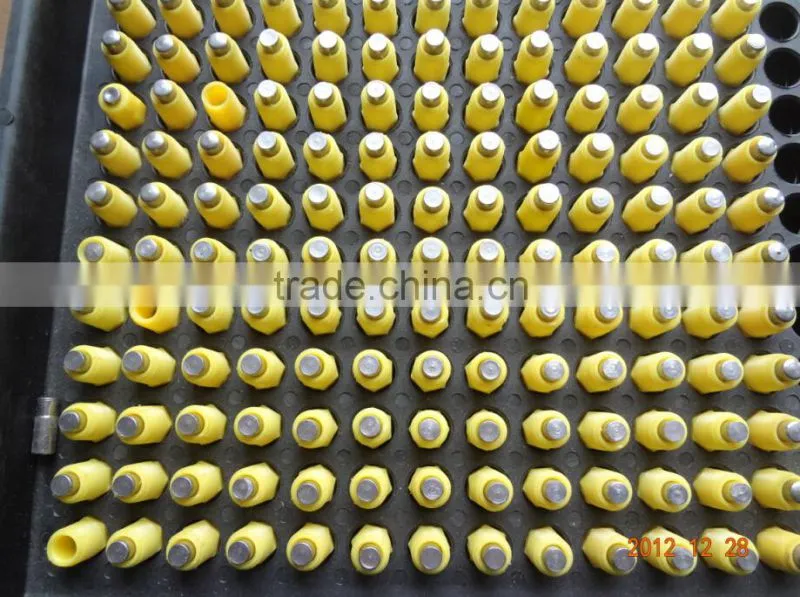 hot sale birdsitter automatic squre PVC pipe double nipple drinker with drip cup